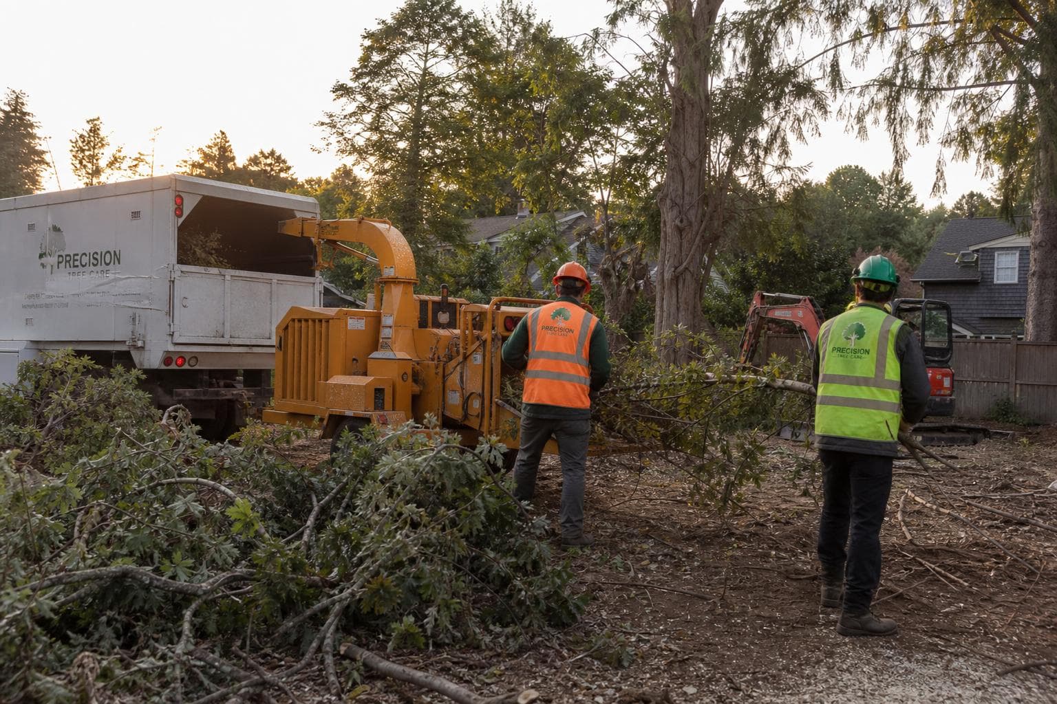 Lot clearing for new construction